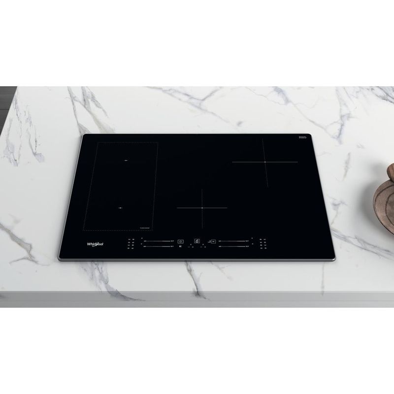 Whirlpool Płyta grzewcza WL S8977 AL Czarny Induction vitroceramic Lifestyle frontal top down