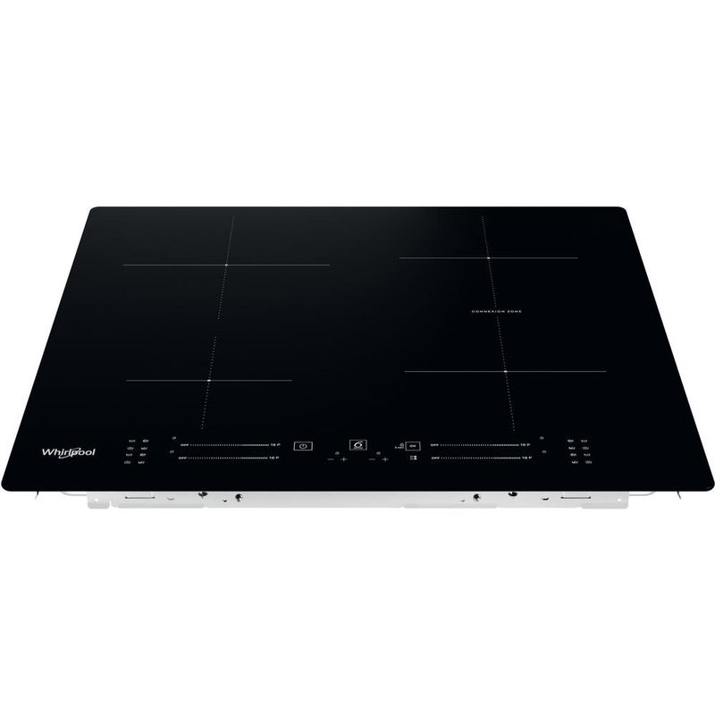 Whirlpool Płyta grzewcza WB S2560 NE Czarny Induction vitroceramic Frontal top down