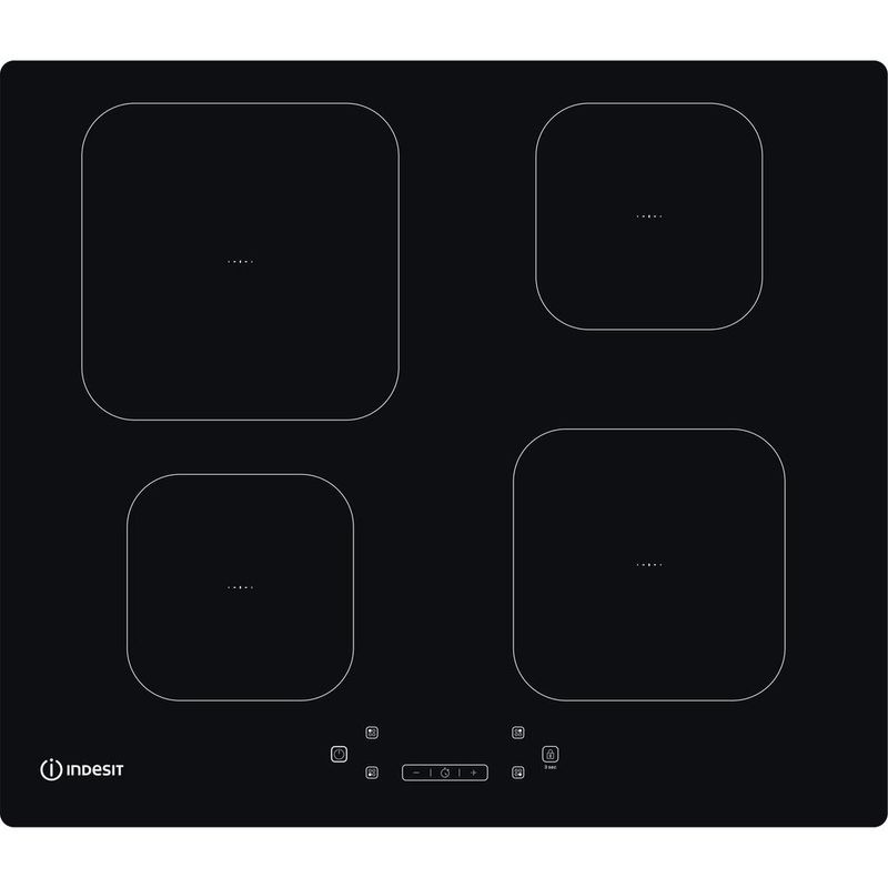 Indesit Płyta grzewcza IS 83Q60 NE Czarny Induction vitroceramic Frontal