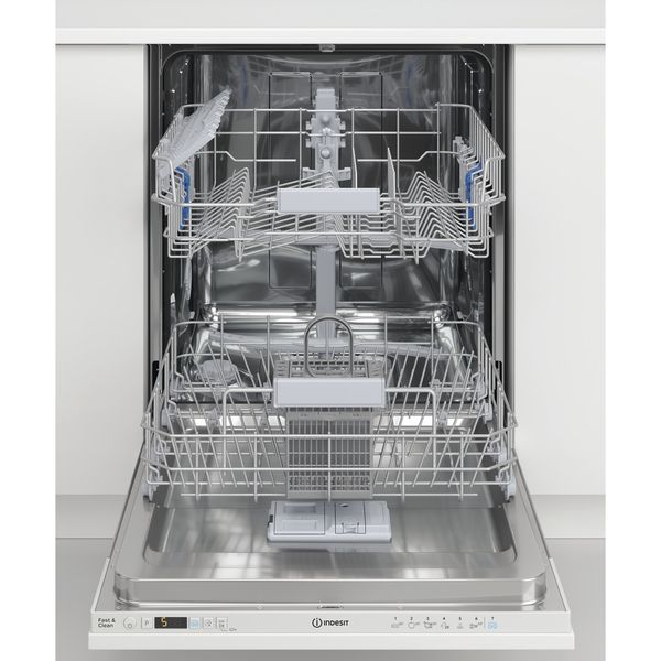 Indesit Zmywarka Do zabudowy DIC 3B+16 A Zintegrowane F Frontal open