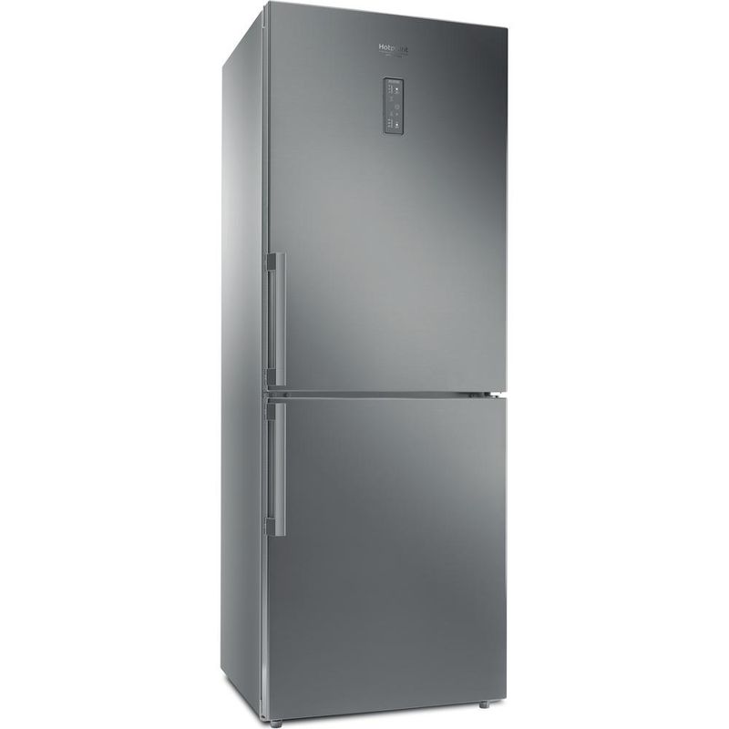 Hotpoint_Ariston Chłodziarka/zamrażarka Wolnostojący HA70BE 72 X Optyczny Inox Dwudrzwiow(y)a Perspective