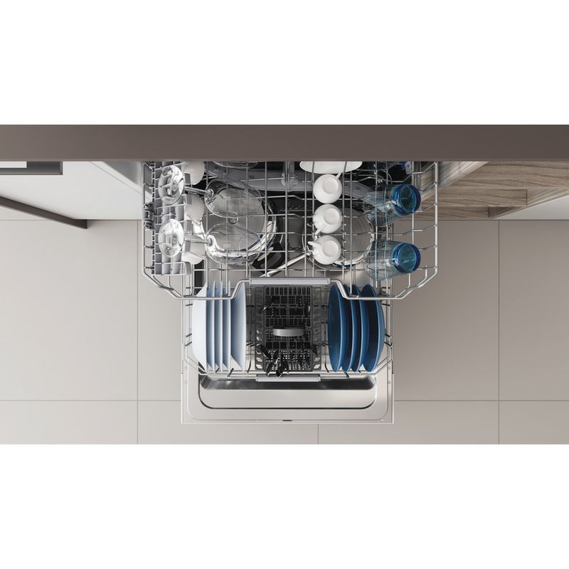 Indesit Zmywarka Do zabudowy DIC 3B+16 A Zintegrowane F Rack