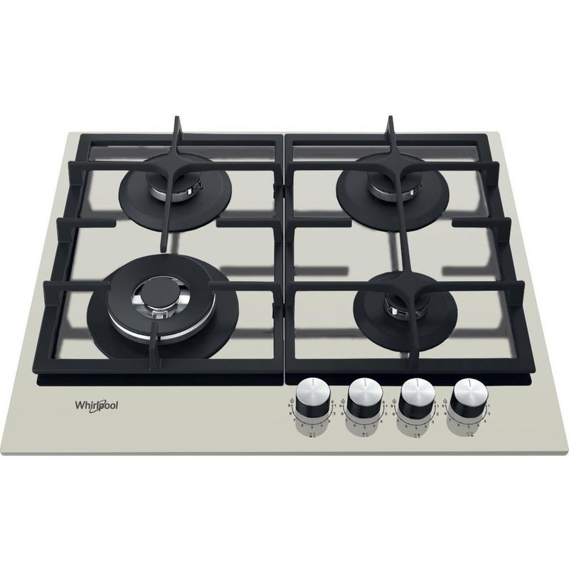 Whirlpool Płyta grzewcza AKTL 629/S Szampański Gazowy Frontal top down