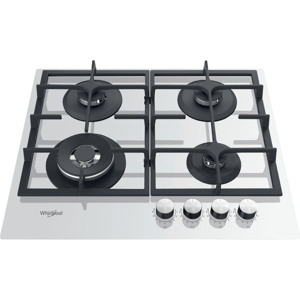Whirlpool-Płyta-grzewcza-AKTL-629-WH-Biel-Gazowy-Frontal-top-down