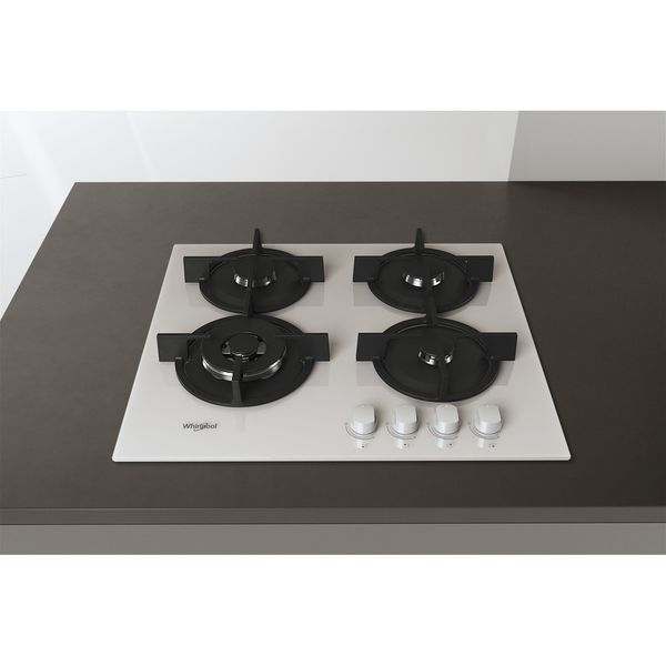 Whirlpool-Płyta-grzewcza-AKT-625-WH-Biel-Gazowy-Lifestyle-frontal-top-down