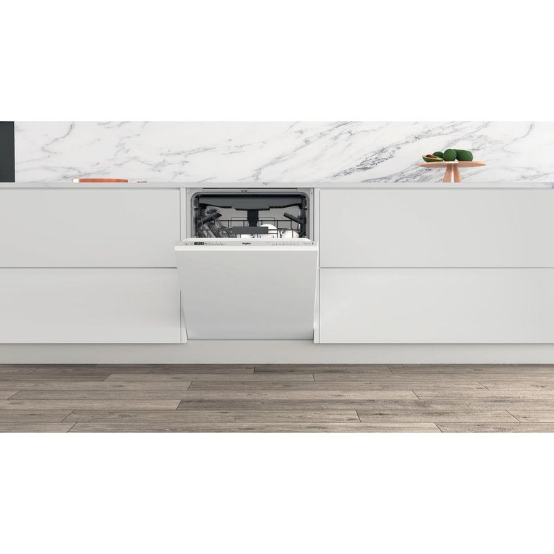 Whirlpool Zmywarka Do zabudowy WI 7020 PEF Zintegrowane E Lifestyle frontal open