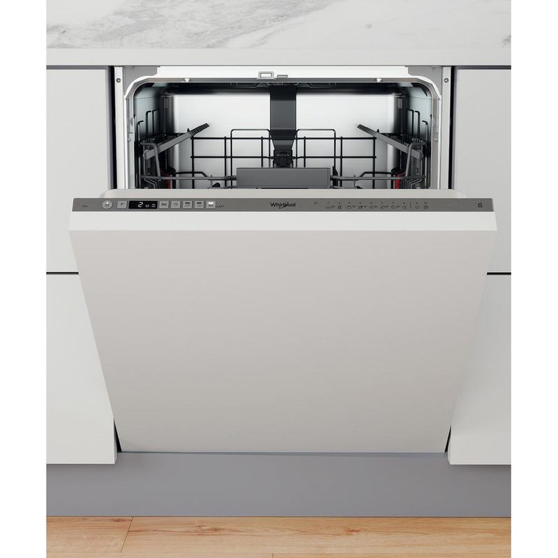 Whirlpool Zmywarka Do zabudowy WIO 3C23 E 6.5 Zintegrowane E Frontal