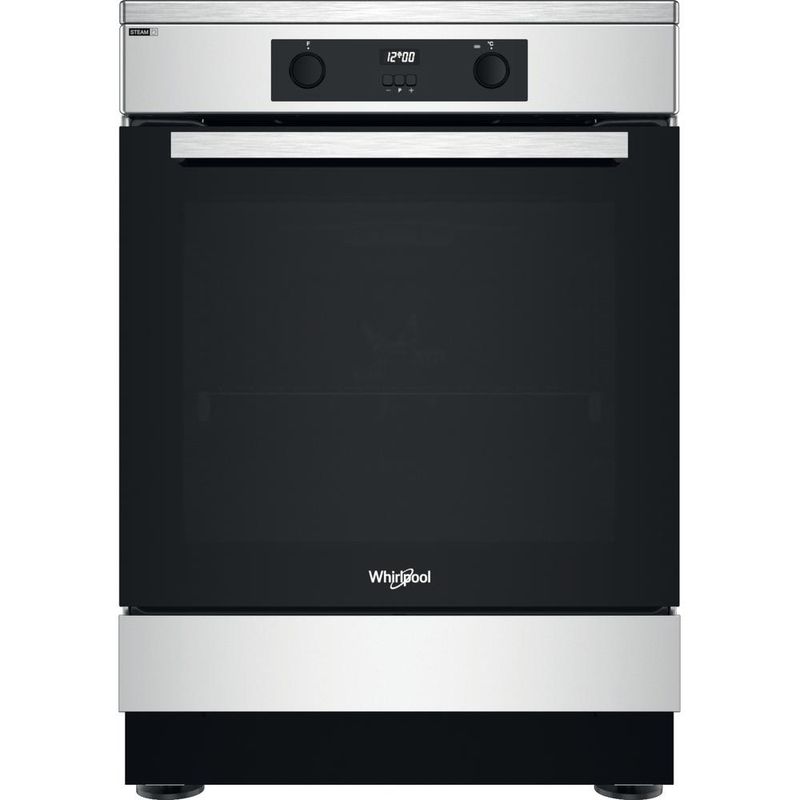 Whirlpool-Kuchenka-WS68IQ8CCXT-E-Inox-Elektryczne-Frontal