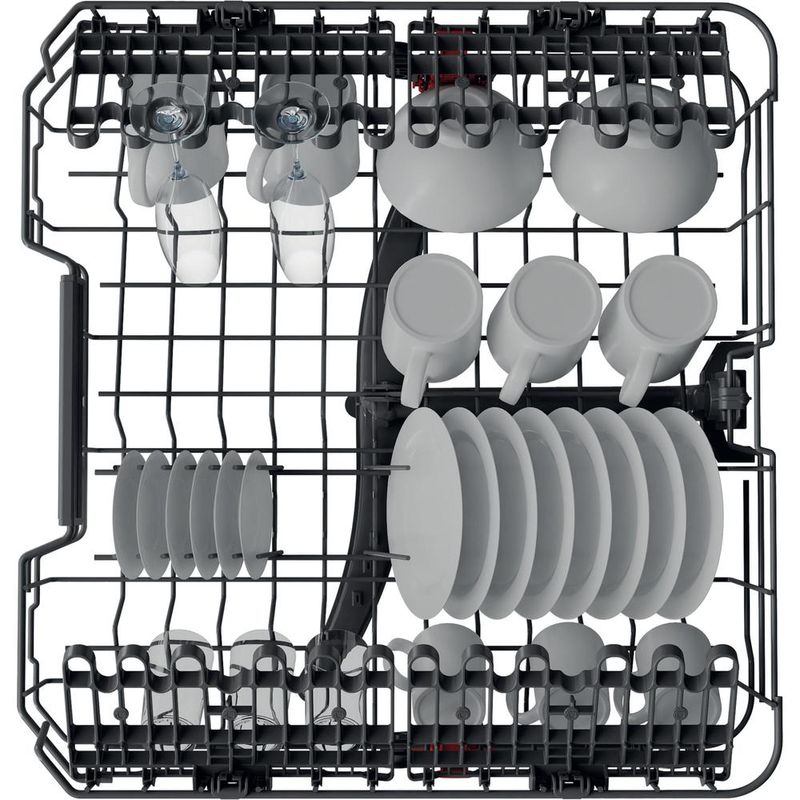 Whirlpool Zmywarka Do zabudowy WIO 3C23 E 6.5 Zintegrowane E Rack