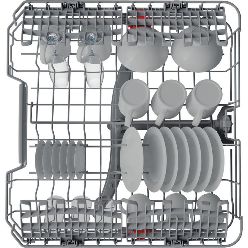 Hotpoint_Ariston Zmywarka Zabudowa HIC 3C26N WF W pełni zintegrowany E Rack