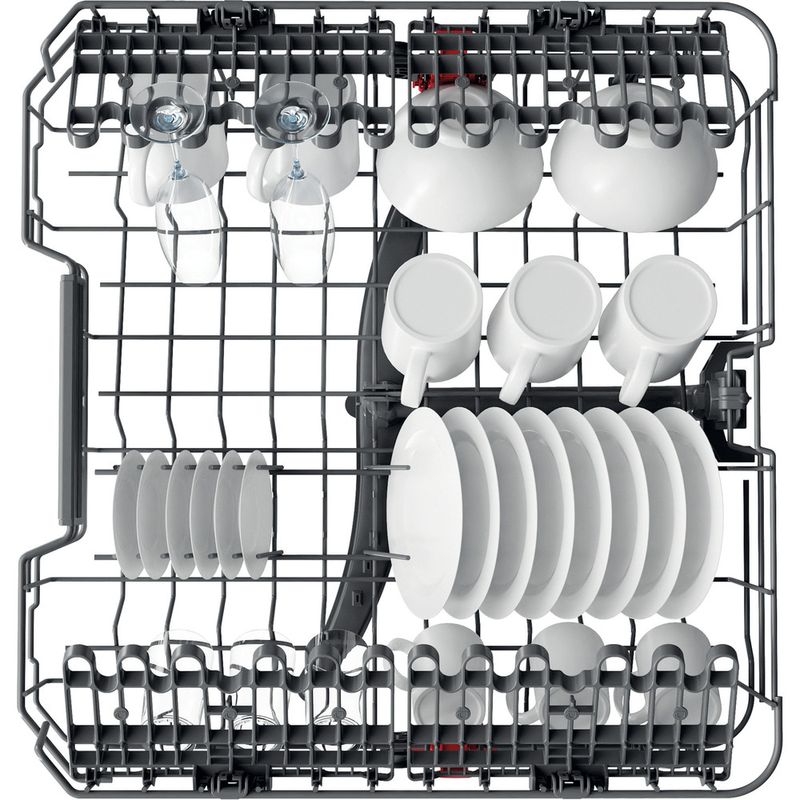 Whirlpool Zmywarka Do zabudowy WBC 3C26 B Z panelem E Rack