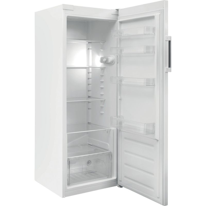 Indesit-Lodowka-Wolnostojące-SI6-1-W-Biały-Perspective-open