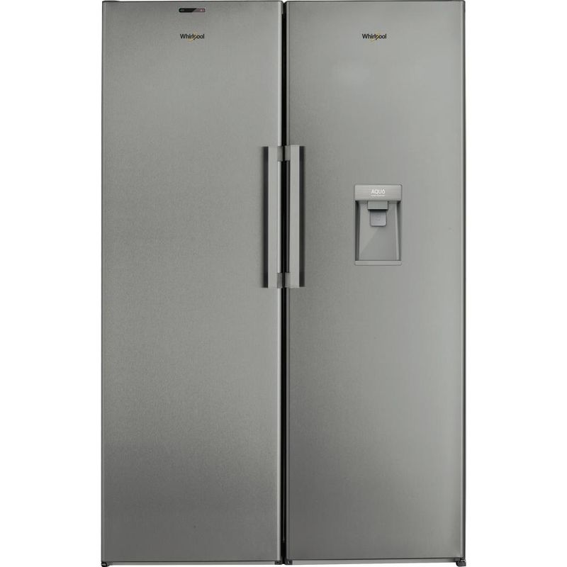 Whirlpool-Zamrażarka-Wolnostojące-UW8-F2Y-XBI-F-2-Optic-Inox-Frontal