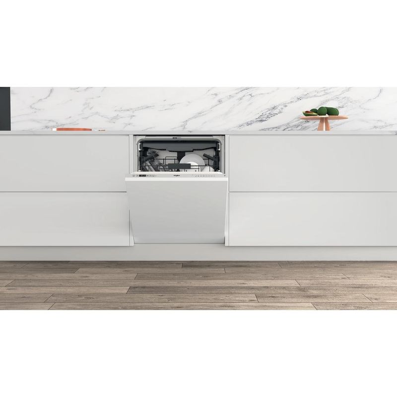 Whirlpool Zmywarka Do zabudowy WIC 3C26 F Zintegrowane E Lifestyle frontal open