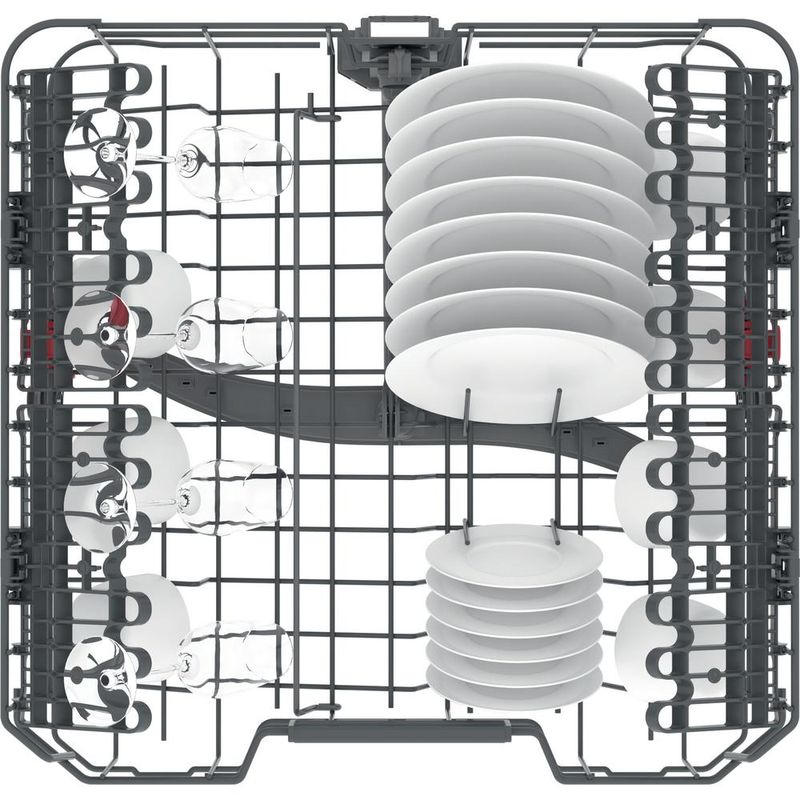 Whirlpool Zmywarka Do zabudowy WIC 3C26 F Zintegrowane E Rack