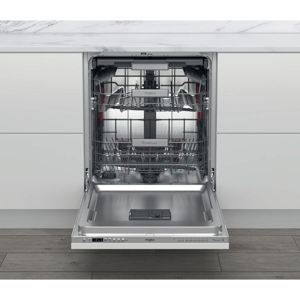 Whirlpool Zmywarka Do zabudowy WIO 3O26 PL Zintegrowane E Frontal open