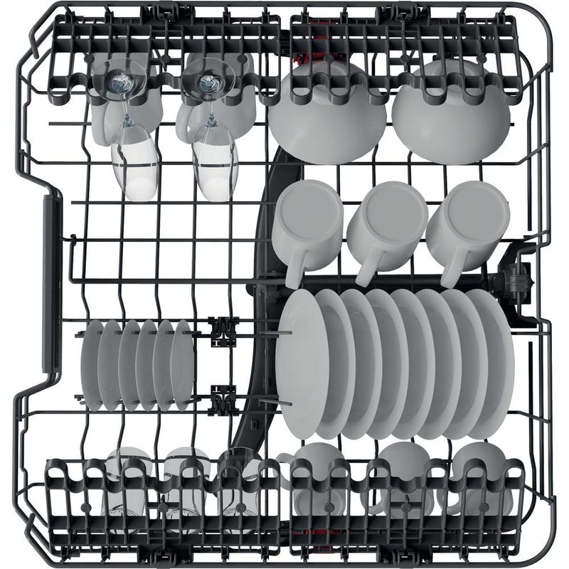 Whirlpool Zmywarka Do zabudowy WIO 3T226 PFG Zintegrowane E Rack