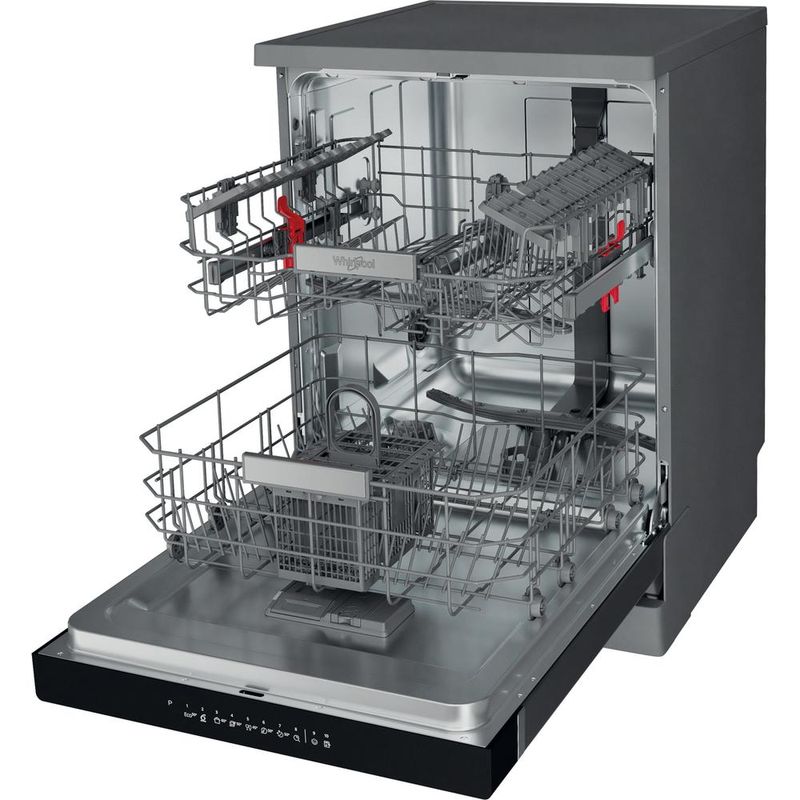 Whirlpool Zmywarka Wolnostojące WFO 3T141 X Wolnostojące C Perspective open