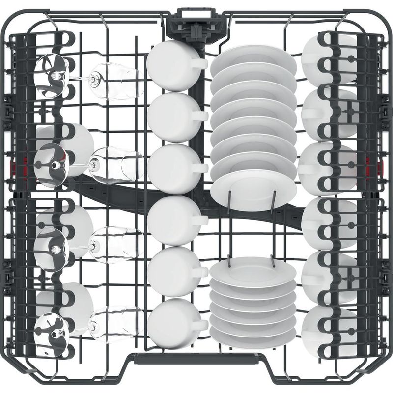 Whirlpool Zmywarka Do zabudowy WBC 3C34 PF X Z panelem D Rack