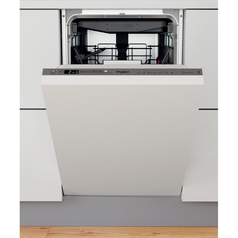 Whirlpool Zmywarka Do zabudowy WSIO 3O23 PFE X Zintegrowane E Frontal