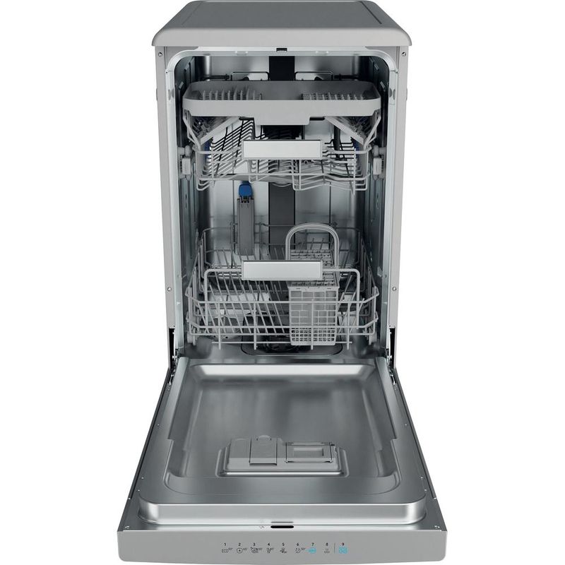 Indesit Zmywarka Wolnostojące DSFO 3T224 C S Wolnostojące E Frontal open