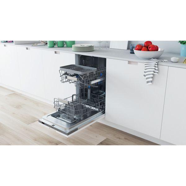 Indesit Zmywarka Do zabudowy DSIO 3T224 CE Zintegrowane E Lifestyle perspective open
