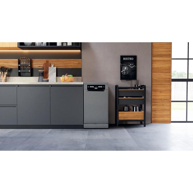 Hotpoint_Ariston Zmywarka Wolnostojący HSFO 3T235 WC X Wolnostojący D Lifestyle frontal