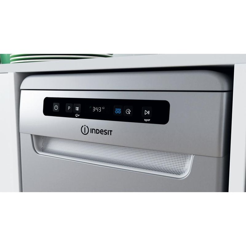 Indesit Zmywarka Wolnostojące DSFO 3T224 C S Wolnostojące E Lifestyle control panel