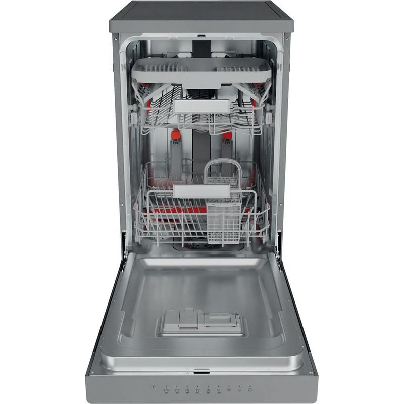 Hotpoint_Ariston Zmywarka Wolnostojący HSFO 3T223 WC X Wolnostojący E Frontal open