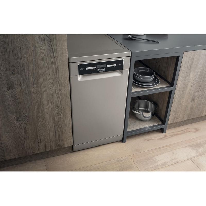 Hotpoint_Ariston Zmywarka Wolnostojący HSFO 3T223 WC X Wolnostojący E Lifestyle perspective