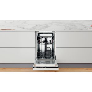 Whirlpool Zmywarka Do zabudowy WSIE 2B19 C Zintegrowane F Lifestyle frontal open