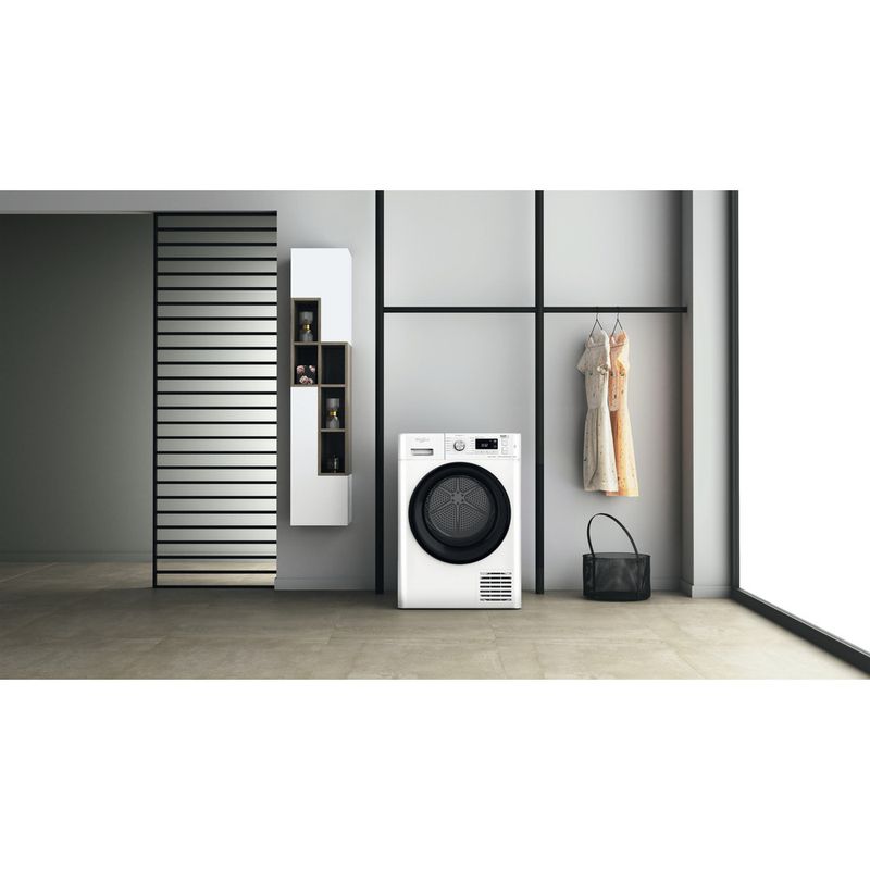 Whirlpool Suszarka FFT M11 8X3BY PL Biel Lifestyle frontal