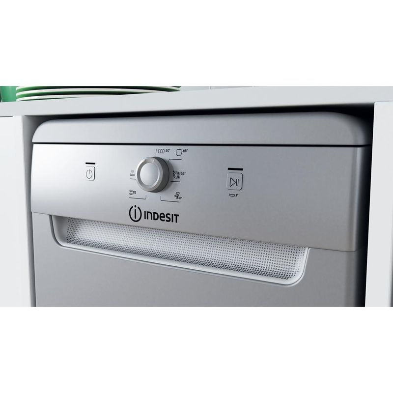 Indesit Zmywarka Wolnostojące DSFE 1B10 S Wolnostojące F Lifestyle control panel