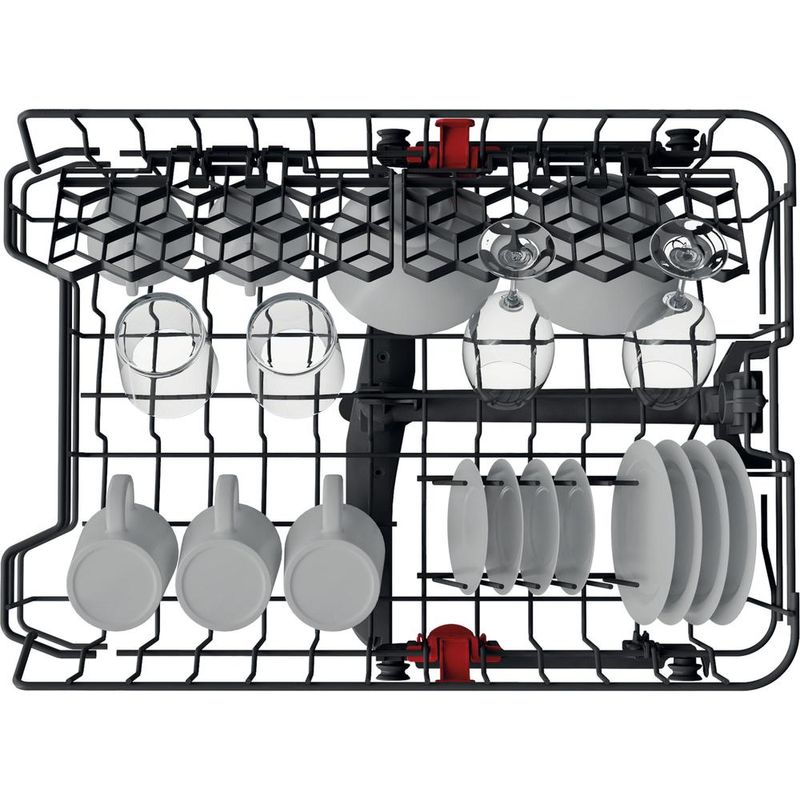Whirlpool Zmywarka Do zabudowy WSIE 2B19 C Zintegrowane F Rack