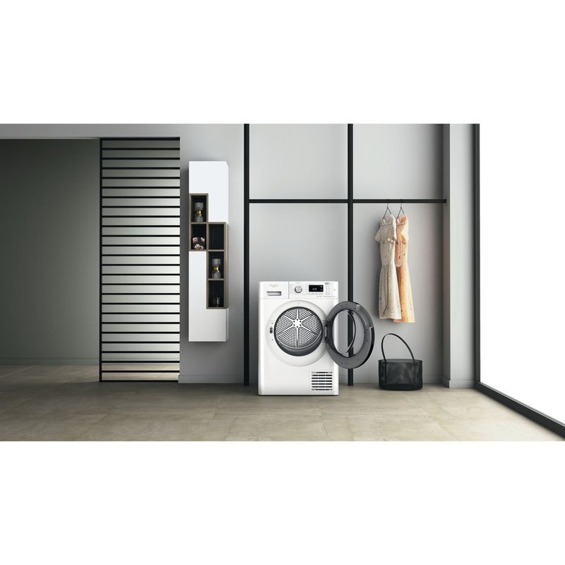 Whirlpool Suszarka FFT M11 8X3BY PL Biel Lifestyle frontal open