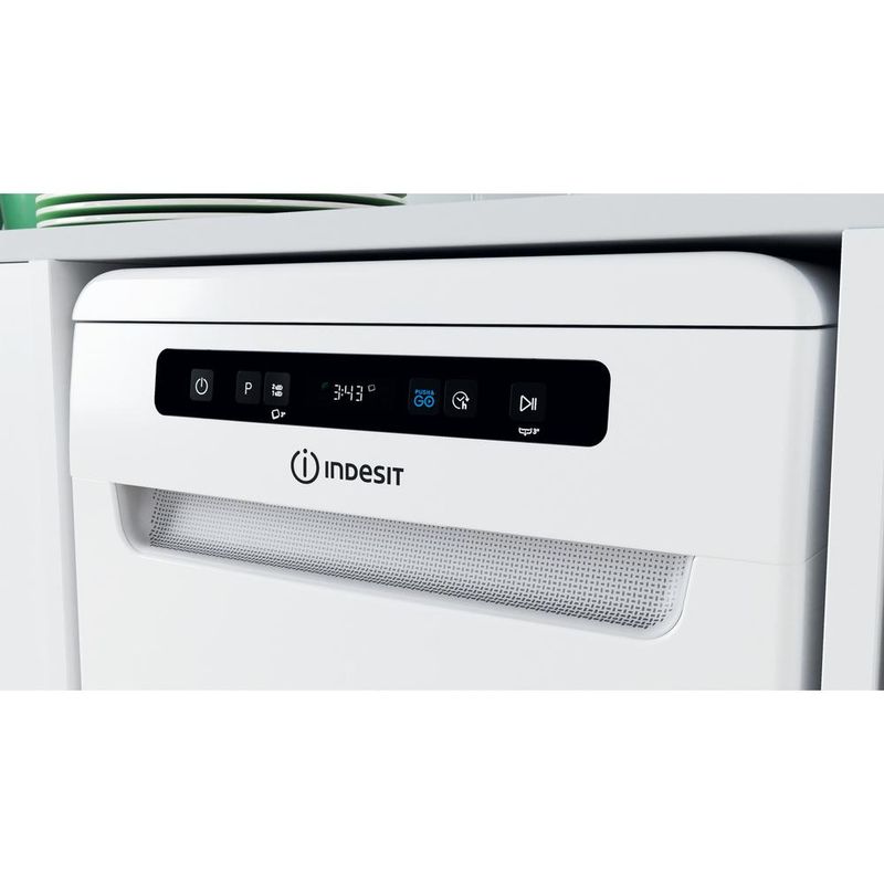 Indesit Zmywarka Wolnostojące DSFO 3T224 Wolnostojące E Lifestyle control panel