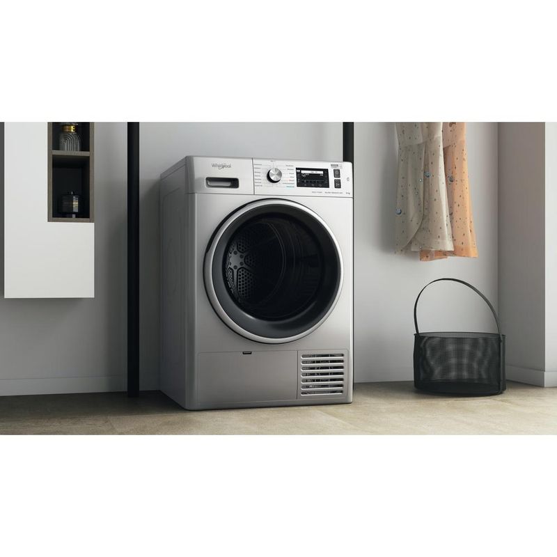 Whirlpool Suszarka FFT D 9X3SBS PL Srebrny Lifestyle perspective