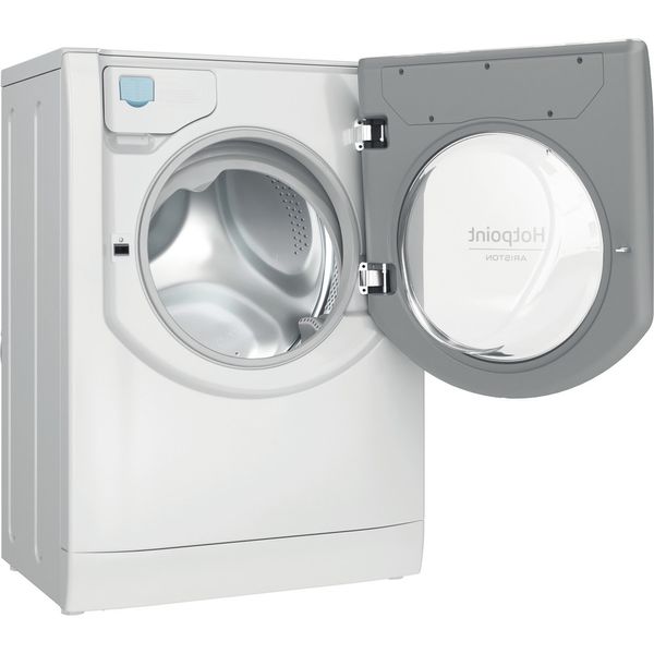 Hotpoint_Ariston-Pralka-Wolnostojący-AQS73D28S-EU-B-N-Biały-Ładowany-od-frontu-D-Perspective-open