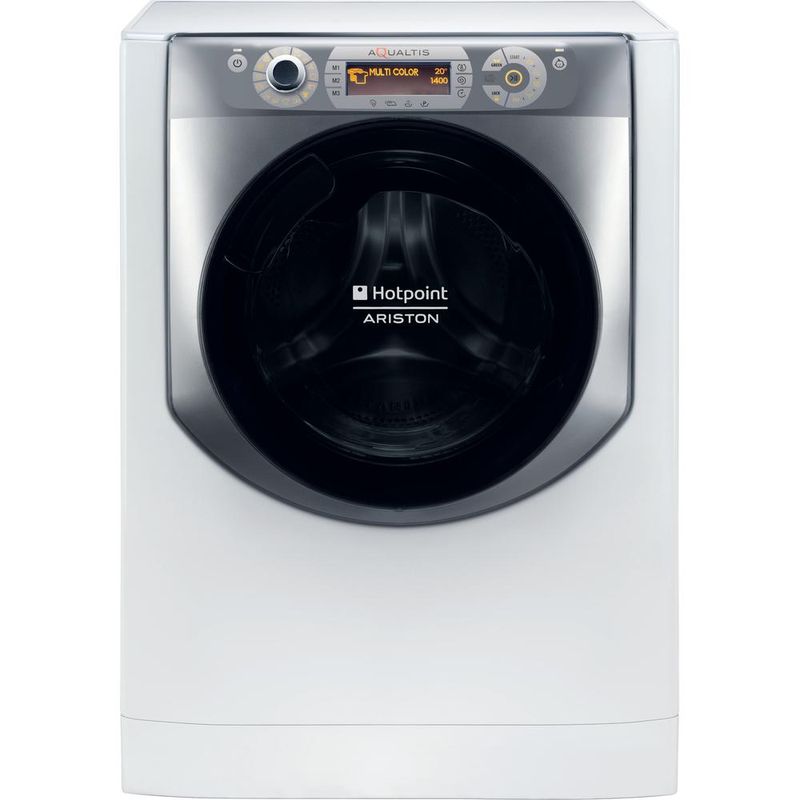 Hotpoint_Ariston Pralka Wolnostojący AQ104D497SD EU/B N Biały Ładowany od frontu B Frontal