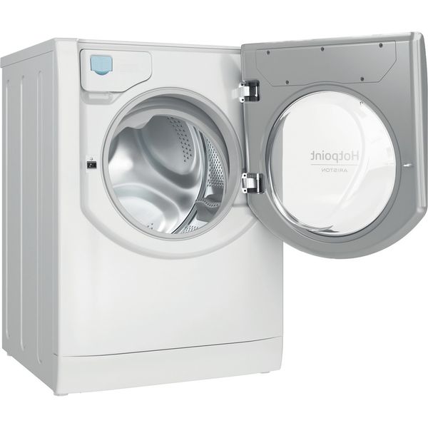 Hotpoint_Ariston-Pralka-Wolnostojący-AQ104D497SD-EU-B-N-Biały-Ładowany-od-frontu-B-Perspective-open