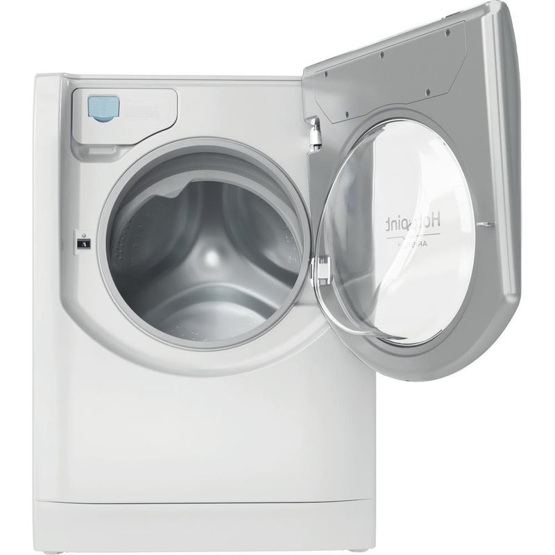 Hotpoint_Ariston Pralka Wolnostojący AQ104D497SD EU/B N Biały Ładowany od frontu B Frontal open