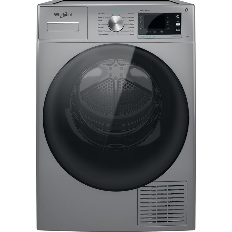 Whirlpool Suszarka W7 D93SB PL Srebrny Frontal