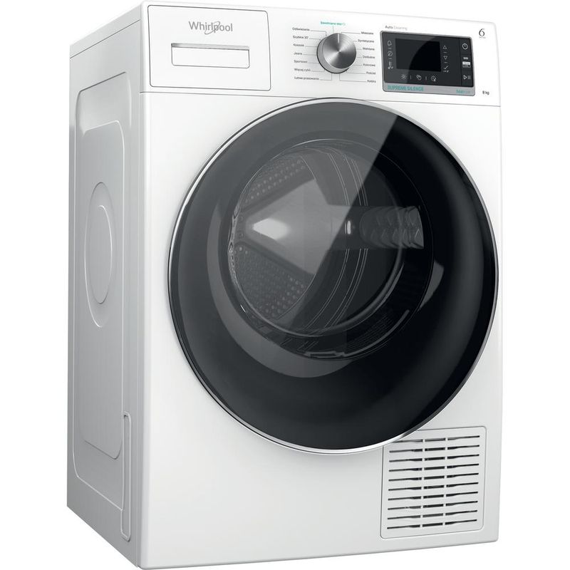 Whirlpool Suszarka W7 D94WR PL Biel Perspective