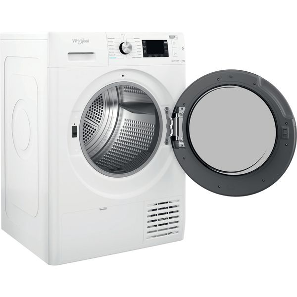 Whirlpool-Suszarka-FFT-M22-9X2B-PL-Biel-Perspective-open