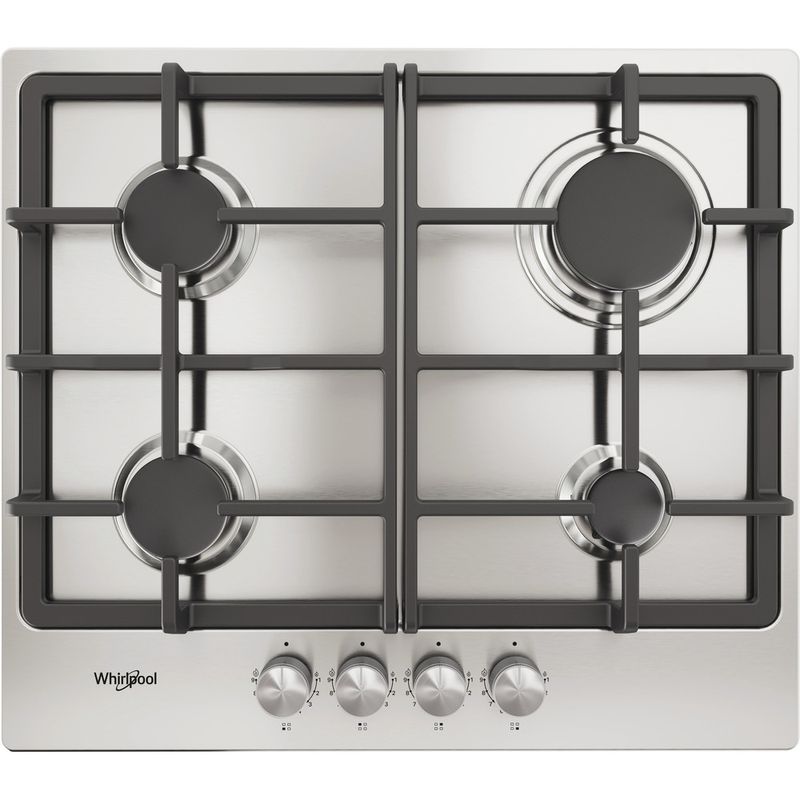 Whirlpool-Płyta-grzewcza-TKRL-660-IX-Inox-Gazowy-Frontal