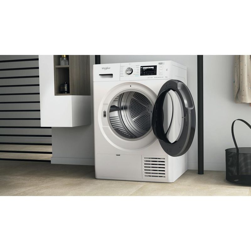 Whirlpool Suszarka FFTE D 9X3B PL Biel Lifestyle perspective open