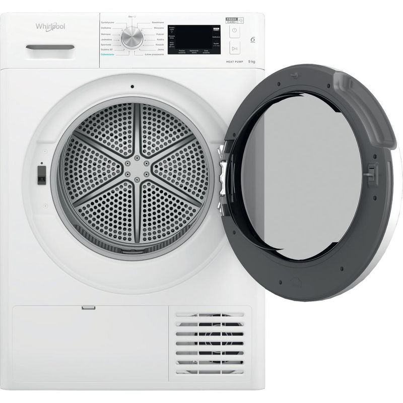 Whirlpool Suszarka FFT M22 9X2 PL Biel Frontal open