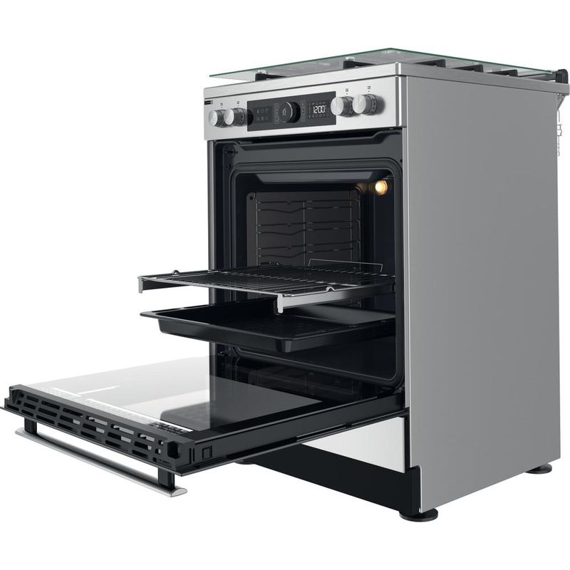 Whirlpool-Kuchenka-WS68G8ACXT-E-Inox-Gazowy-Perspective-open