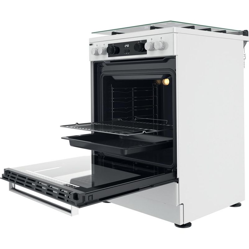 Whirlpool-Kuchenka-WS68G8CHW-E-Biel-Gazowy-Perspective-open