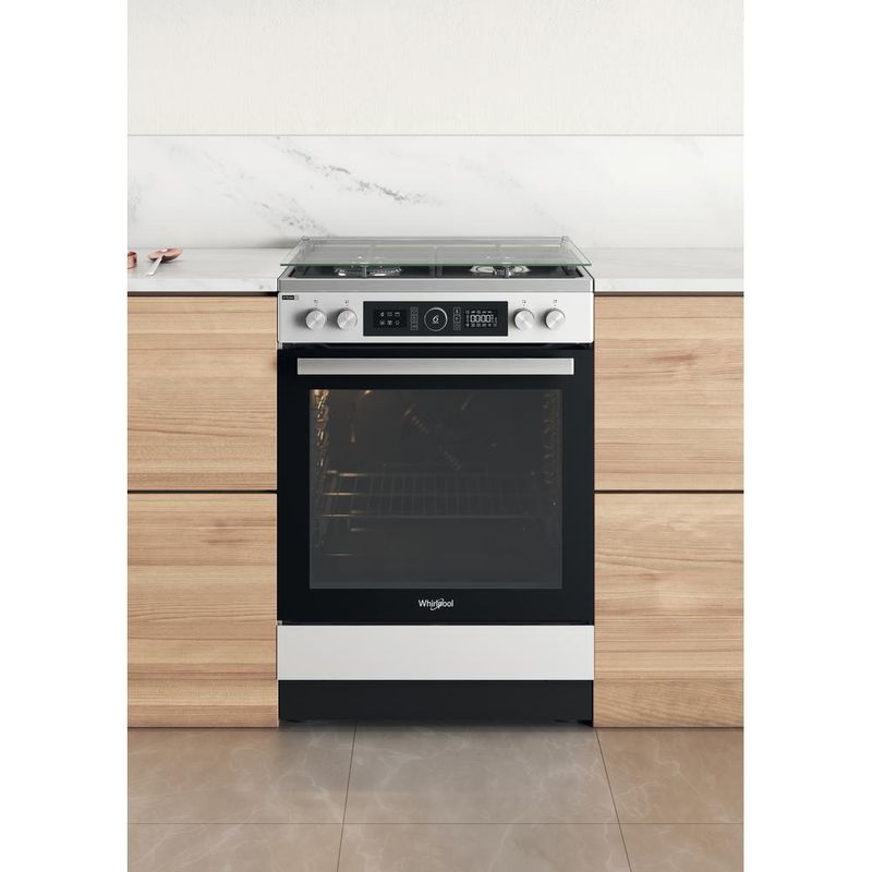 Whirlpool-Kuchenka-WS68G8ACXT-E-Inox-Gazowy-Lifestyle-frontal